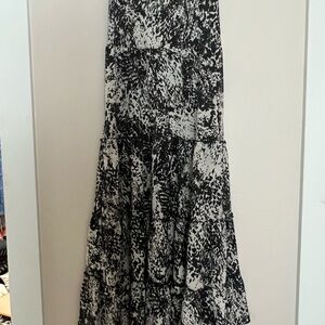 CAbi Tiered Maxi Skirt